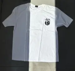 【美品】大人気 古着Stussy 8 Ball Tシャツ ホワイト Lサイズ