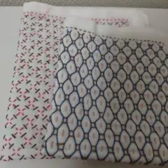 刺し子ふきん　２枚