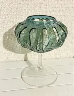 フェントン ウランガラス オパールセント アンティーク 花瓶 - メルカリ