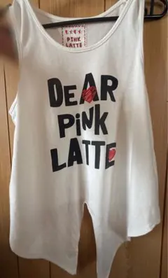 PINK-latte ノースリーブ タンクトップ Y2K 平成ギャルのサムネイル
