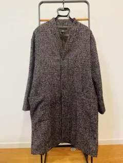 URBAN RESERCH DOORS ツイード風ロングコート 【美品】