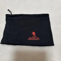 ブラック ネックウォーマー