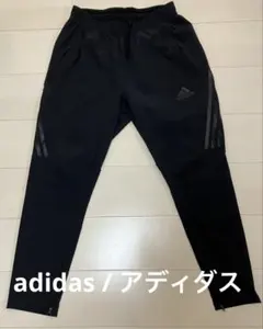 アディダス AEROREADY 3ストライプス パンツ Lサイズ ブラック