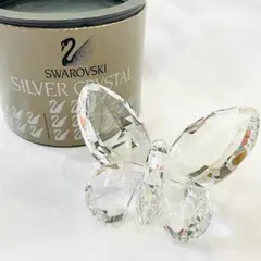 Y2503-236【箱あり】スワロフスキー　蝶　バタフライ　置物　クリスタル