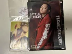 鈴木昂秀　クリアファイル他　計３点