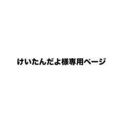 けいたんだよ様専用ページ