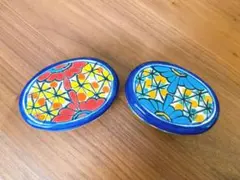 小物入れ　カラフル　メキシコ　インテリア