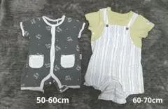 Buddy Lee　 カバーオール　ロンパース　50cm　60cm
