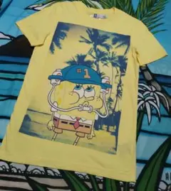 スポンジボブ ビーチデザイン Tシャツ