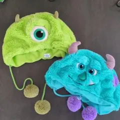 モンスターズ・インク フード付き帽子 2点セット　最終値下げ