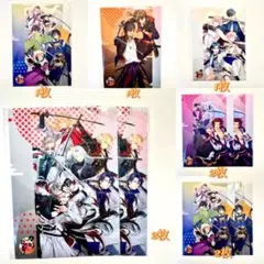 セブンイレブン限定 刀剣乱舞 クリアファイル 一9枚