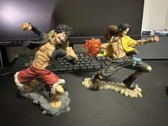 ワンピース メモリアルログ ルフィ＆エース フィギュア