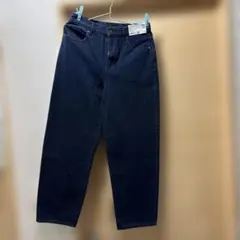 ユニクロ　ジーンズ　新品未使用　正規品　ワイドテーパード　レディース　デニム