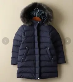 green label relaxing ロングダウンコート ネイビー135