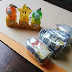 【ガチャ】スーパーマリオ ライトマスコット スーパースター キノコ ミニチュア