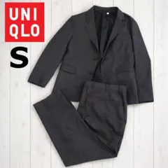 美品 ユニクロ 感動ジャケット 感動パンツ セットアップ グレー S 軽量 速乾