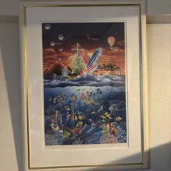 リトグラフ ヘブン&アース作家　オーストラリアの風景 大型作品 リトグラフ ヘブン&アース作家 オーストラリアの風景 大型作品 - メルカリ