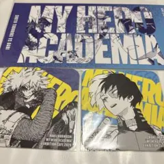 僕のヒーローアカデミア 原画展 カフェ ポストカード　コースター 轟焦凍 荼毘