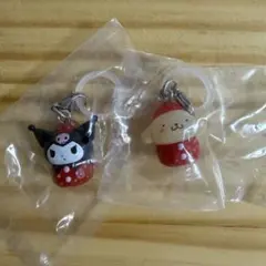 サンリオ　めじるしアクセサリー　いちご　クロミ　ポムポムプリン