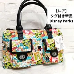 Disney Parks　新品Y2K 総柄 ボストンバッグ ディズニー ミックスのサムネイル