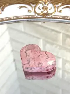 レア⭐︎ピンクジャスパー　ハート型　①