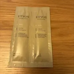 ETVOS モイストシャンプー＆リペアトリートメント 試供品のサムネイル