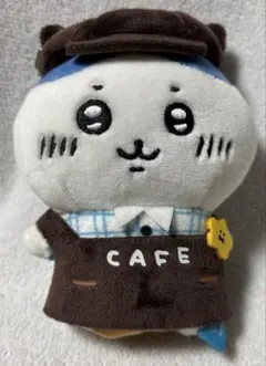 【4811】ちいかわ カフェの店員さんマスコット ハチワレ