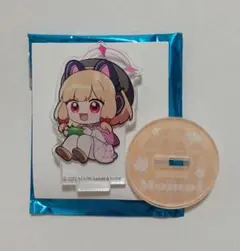 ブルーアーカイブ スマイルベースカフェ ミニ アクスタ 秋服 モモイ