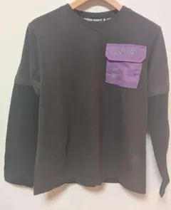 新品 OUTDOOR PRODUCTS 重ね着風 長袖Tシャツ 150　ロンT