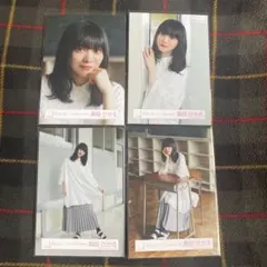 櫻坂46 生写真 森田ひかる ドローン旋回中 コンプ 4枚