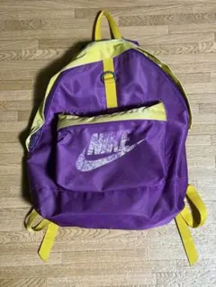 90s NIKE バックパック リュック パープル イエロー レイカーズカラー