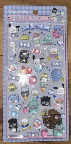 【国内正規品】サンリオ第二弾　はぴだんぶい　ボンボンドロップシール　第2弾