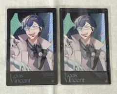 にじさんじ レオス・ヴィンセント 七次元生徒会 チェキ風カード