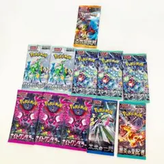 た*ん様 ポケモンカード　11パック　まとめ売り　未開封品