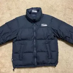 FIRST DOWN ダウンジャケット ブラック リバーシブル