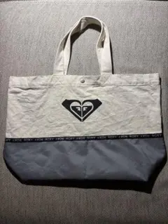 ROXY トートバッグ バイカラー ロゴのサムネイル