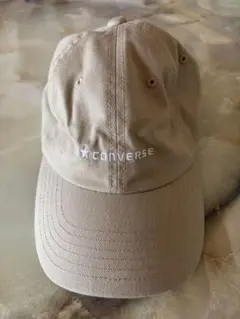 CONVERSE キャップ ベージュ　コットンのサムネイル