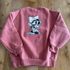 宇宙服ミッキー プリントトレーナー