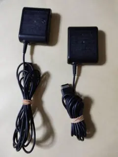 2個 初代DS GBA SP 任天堂 純正 ACアダプター 本体 充電器