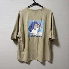 【5/1〜出品停止】 バックプリント　ビッグシルエット　Tシャツ　半袖