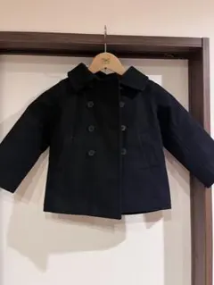 agnès b. ウールコート 4 黒　JP100サイズ