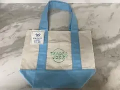 TRADER JOE'S ミニパステルキャンバストートバッグ ラスト1点