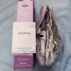 SALONIA カールヘアアイロン SL-011CDP ラプンツェルデザイン
