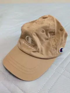 Champion キッズ キャップ ベージュ