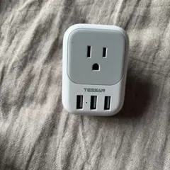 TESSAN：USB付きコンセントタップ