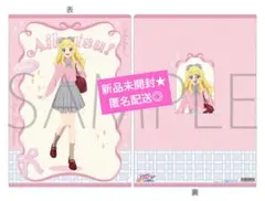 アイカツ！ いちご クリアファイル-Cute Check Style ver.-