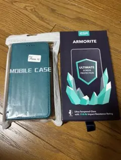 iPhone13ケース＋ガラスフィルム（強化ガラス）付き