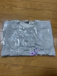 グレー 花柄トレーナー リボン付き　べべ　150