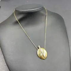 ジバンシィ ネックレス エメラルドグリーン ゴールド ヴィンテージ