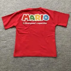 スーパーマリオ　Tシャツ　130サイズ　刺繍のサムネイル